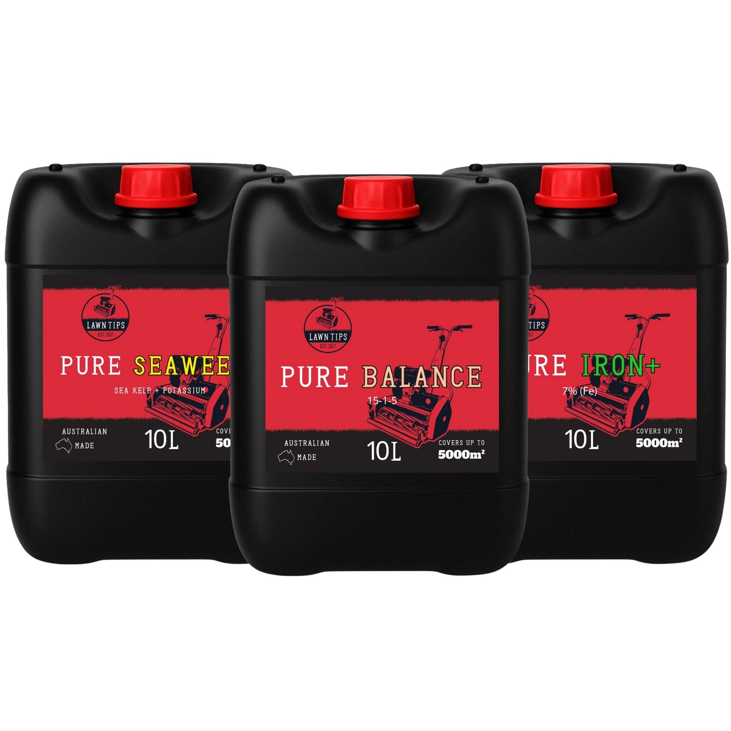 Pure Lawn Tips Mix - Liquid Fertiliser Bundle