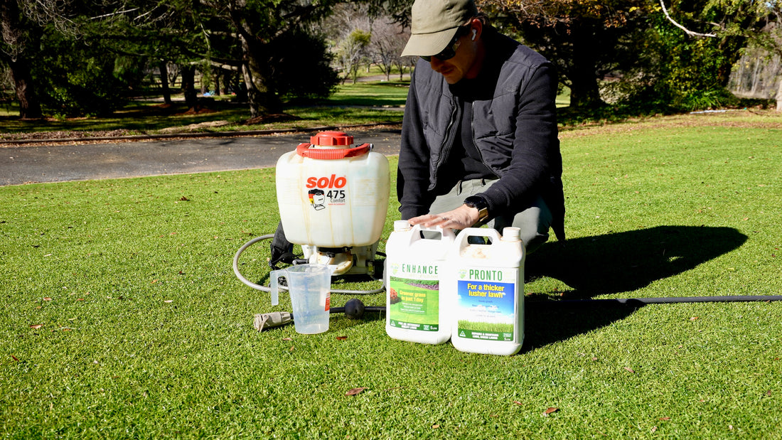 Using Liquid Fertilisers in Your lawn