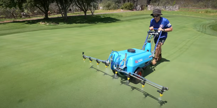 Spraying Green