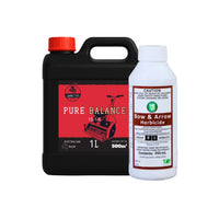 Weed and Feed Bundle -  Lawn Weed Killer & Fertiliser Pack