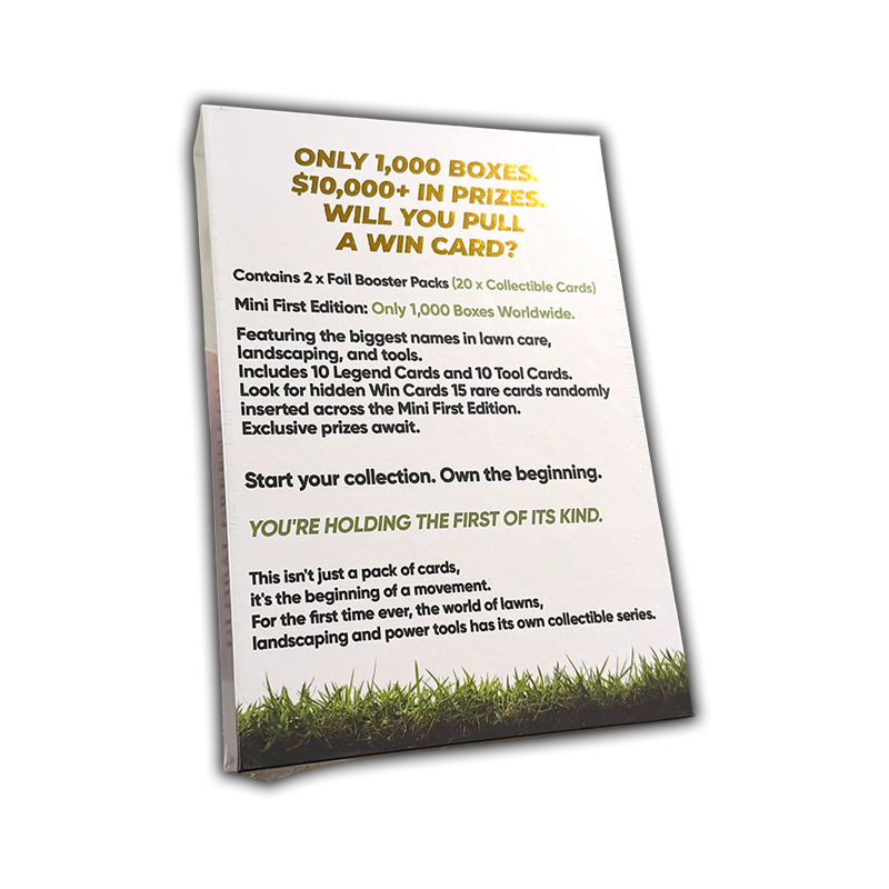 Global Green lawn trading card pack